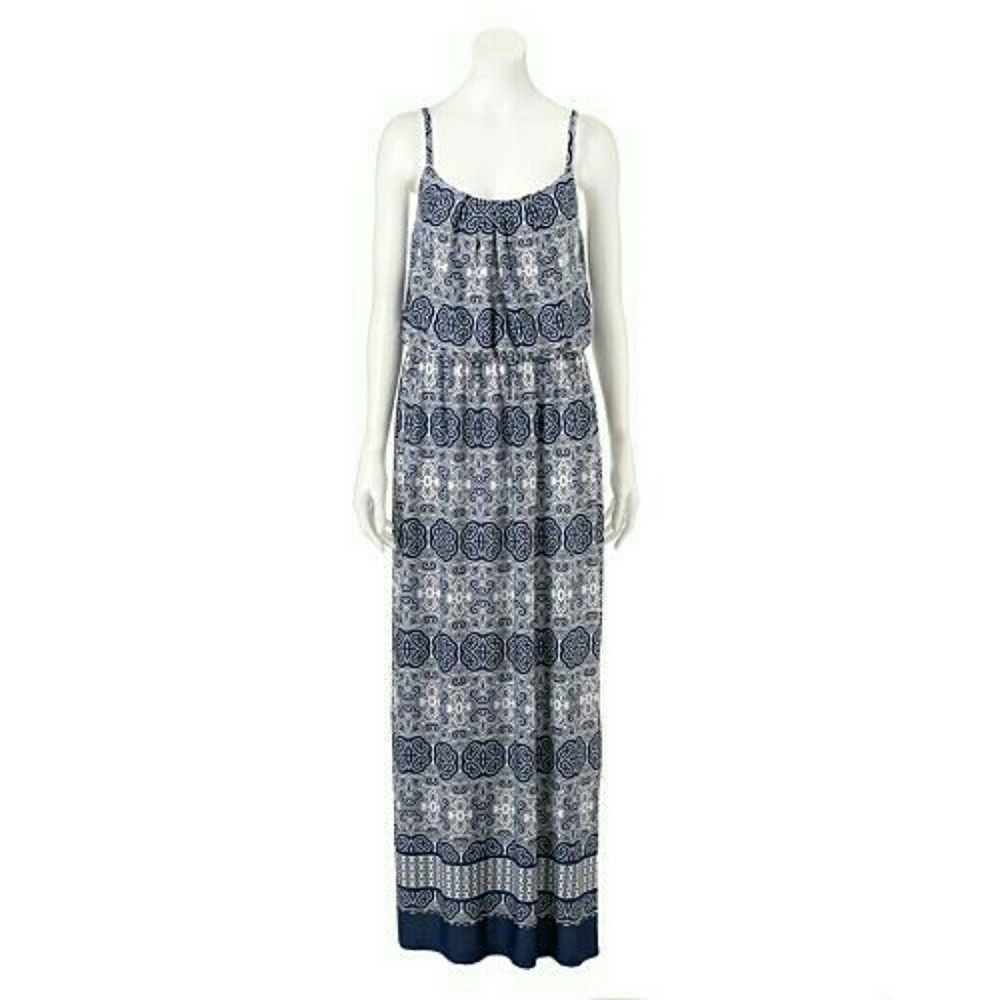 AB STUDIO | Navy Maxi Dress